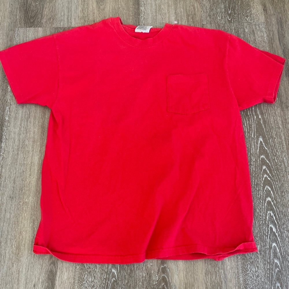 1990s Hanes Red Single Stitch Tee